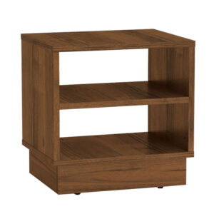 184-000002 Κομοδίνο Mason pakoworld καρυδί 40x32x40εκ