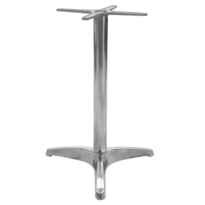 217-000018 Βάση τραπεζιού Hip pakoworld αλουμινίου τρίνυχη 52x52x72εκ