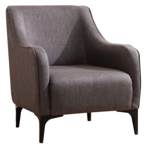 071-001266 Πολυθρόνα PWF-0565 pakoworld ύφασμα ανθρακί 94x77x87εκ