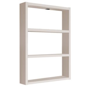 176-000088 Ραφιέρα τοίχου Seraphim pakoworld μόκα 43.2x9x60εκ