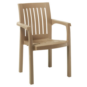 253-000028 Πολυθρόνα Expand pakoworld PP cappucino